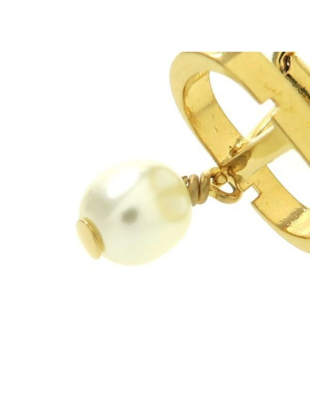 Dior Petit CD Clip Earrings - Picture 9 of 9